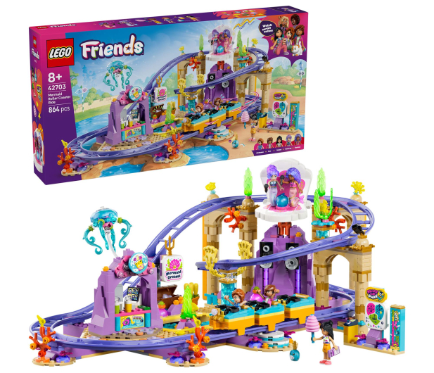 LEGO FRIENDS 42703 Syrenkowa kolejka górska - 1529780 - zdjęcie 2